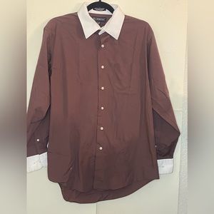 Vintage Bill Robinson Contrast Collar and Cuffs Size Medium
